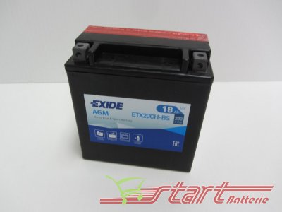 Exide ETX20CH-BS 12V 18Ah High Performance